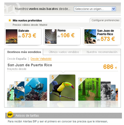 iberia página de ofertas